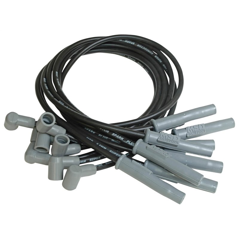 MSD | Custom Spark Plug Wire Set - Camaro / Corvette / Monte Carlo 1966-1974 MSD Ignition Spark Plug Wires & Boots