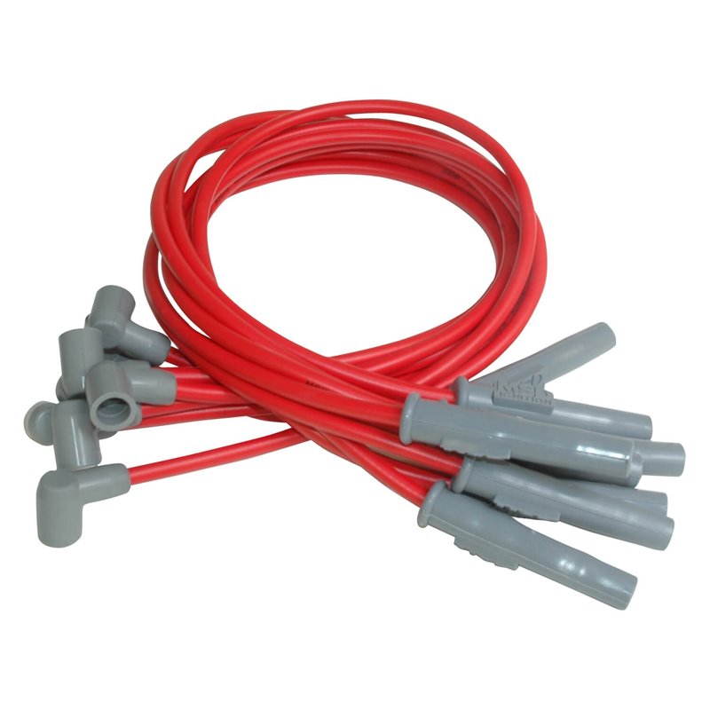 MSD | Custom Spark Plug Wire Set - Camaro / Corvette / Monte Carlo 1966-1974 MSD Ignition Spark Plug Wires & Boots