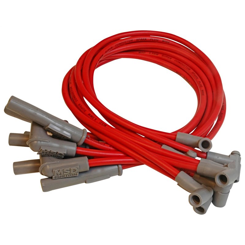 MSD | Custom Spark Plug Wire Set - Camaro / Firebird 5.0L 1982-1983 MSD Ignition Spark Plug Wires & Boots