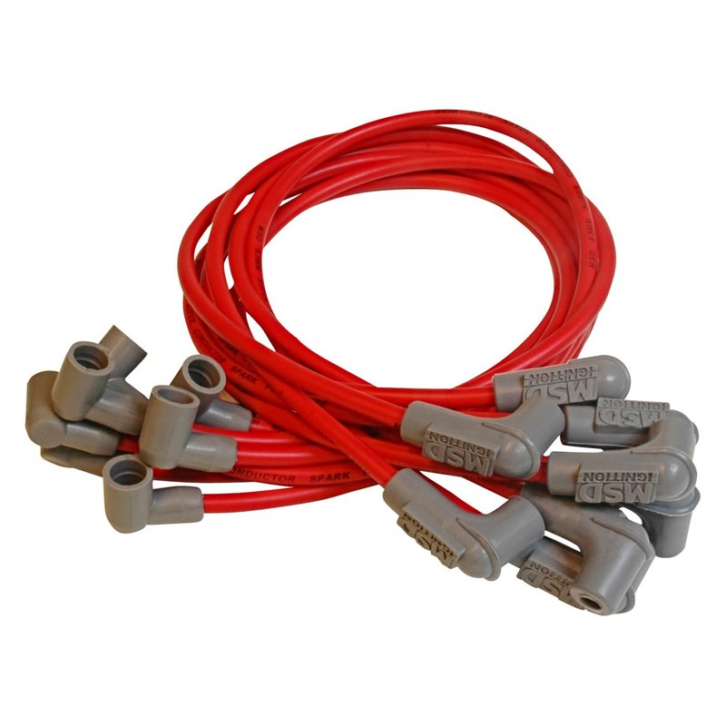 MSD | Custom Spark Plug Wire Set - Camaro / Corvette / Monte Carlo 1963-1974 MSD Ignition Spark Plug Wires & Boots