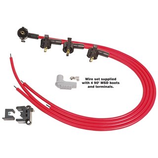 MSD | Universal Spark Plug Wire Set MSD Ignition Spark Plug Wires & Boots