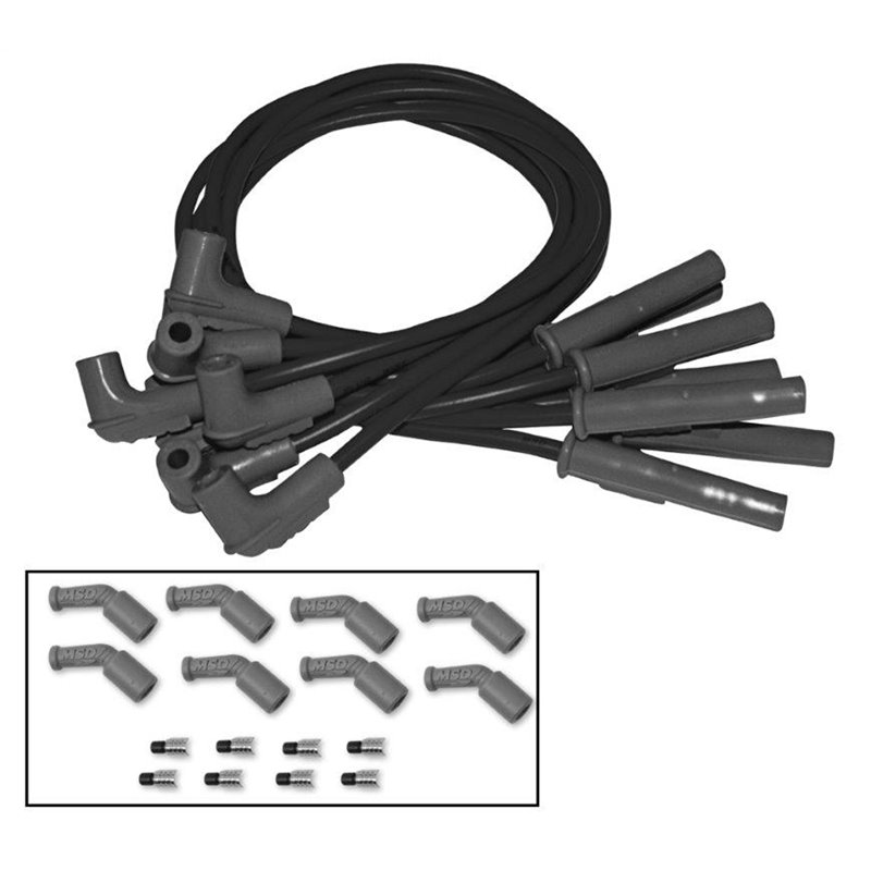MSD | Universal Spark Plug Wire Set - Cadillac / Chevrolet / Pontiac 5.7L 1997-2005