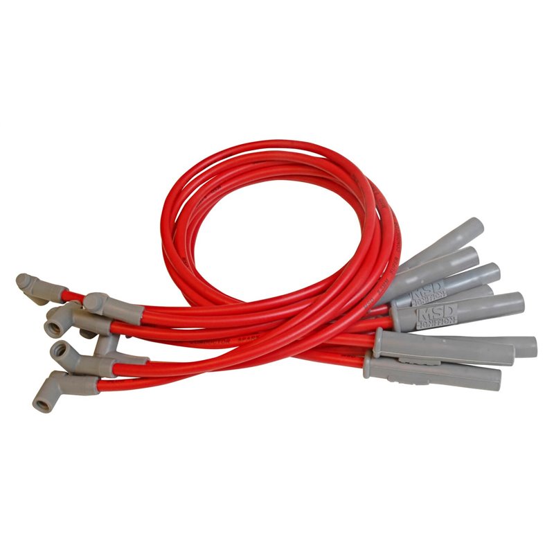 MSD | Custom Spark Plug Wire Set - Ram 1500 / 2500 / 3500 5.2L 1994-1997 MSD Ignition Spark Plug Wires & Boots