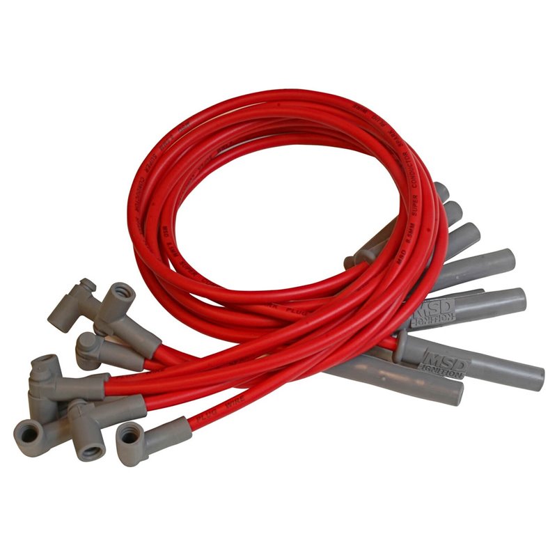 MSD | Custom Spark Plug Wire Set - Dodge / Plymouth 1967-1976 MSD Ignition Spark Plug Wires & Boots