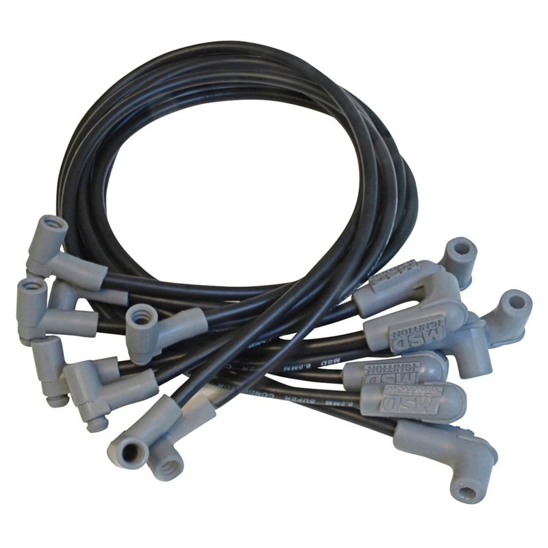 MSD | Custom Spark Plug Wire Set - Monte Carlo S 7.4L 1975-1975 MSD Ignition Spark Plug Wires & Boots