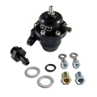 AEM Electronics | Adjustable Fuel Pressure Regulator - Acura / Honda 1996-2005 AEM Electronics Fuel Pressure Regulator