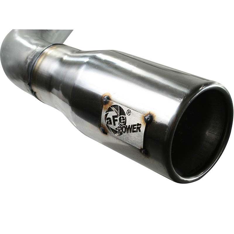 aFe Power | ATLAS 2-1/2 IN Aluminized Steel Cat-Back Exhaust System w/Muffler/Polish Tip - Ranger XL / XLT 2.3L / 3.0L / 4.0L...