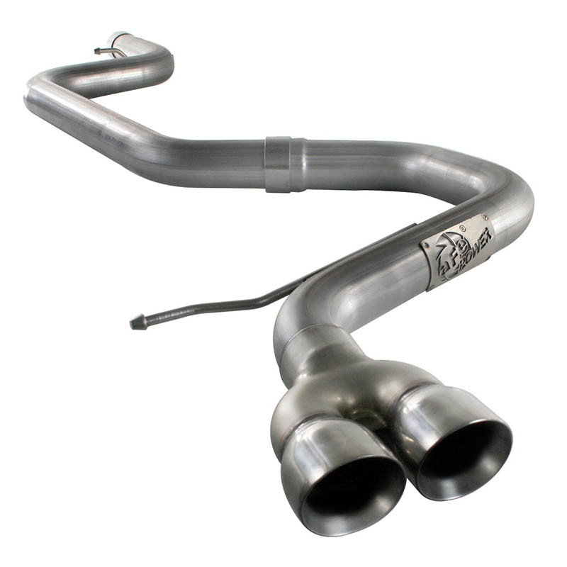 aFe Power | Large Bore-HD 2-1/2in 409 Stainless Steel Cat-Back Exhaust System - Golf / GTI / Jetta 2.0L 2011-2014 aFe POWER C...