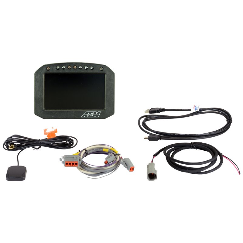 AEM Electronics | Flat Panel Display Kit, CD-5G Carbon AEM Electronics Gauges