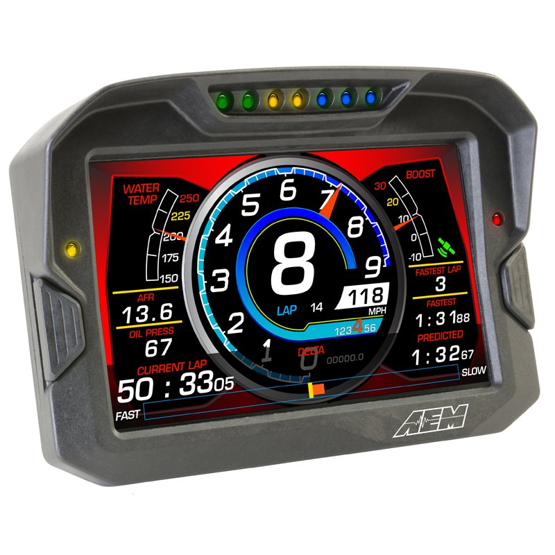 AEM Electronics | Display Kit, CD-7 Carbon AEM Electronics Gauges