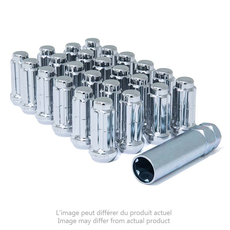 Gorilla | Lug Nuts (24) - Acorn - Chrome - 14MM X 2.00