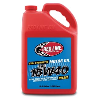 Red Line | 15W40 Synthetic Motor Oil 1 Gallon Red Line Oil Oils, Fluids, Lubricants
