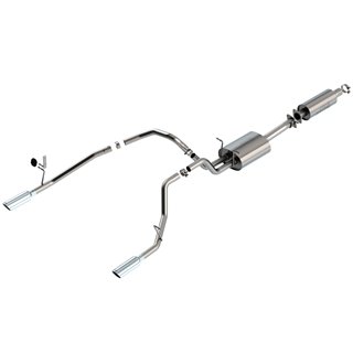 Borla | S-Type Cat-Back Exhaust System - Ram 1500 3.6L 2019-2022