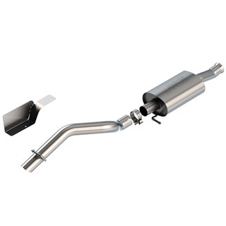 Borla | S-Type Cat-Back Exhaust System - Wrangler (JL) 2.0T 2018-2023 BORLA Cat-Back Exhausts