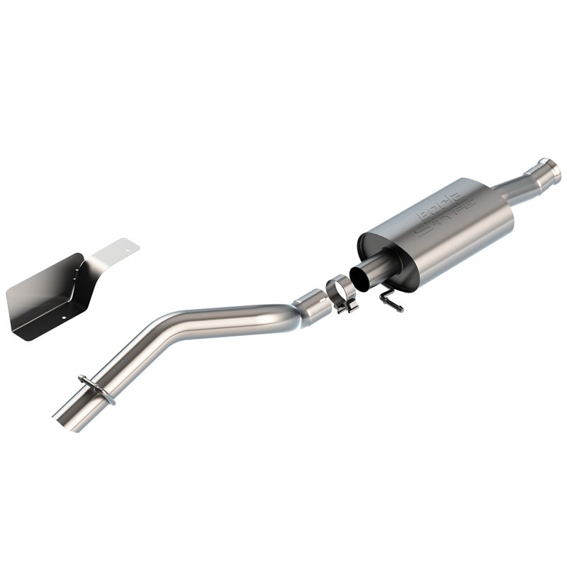 Borla | S-Type Cat-Back Exhaust System - Wrangler (JL) 2dr 2.0T 2018-2021