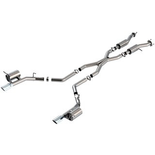 Borla | ATAK Cat-Back Exhaust System - Durango SRT Hellcat 6.2L 2021