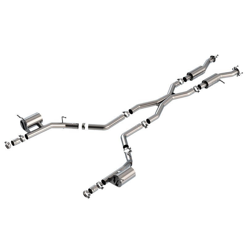 Borla | S-Type Cat-Back Exhaust System - Durango SRT Hellcat 6.2L 2021