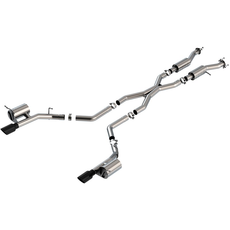 Borla | S-Type Cat-Back Exhaust System - Durango SRT Hellcat 6.2L 2021