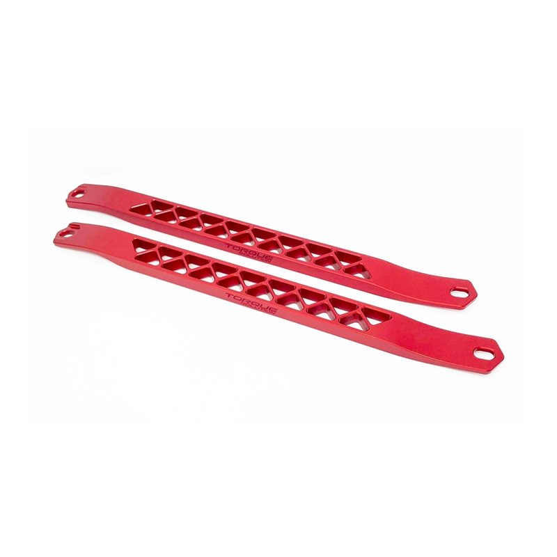 Torque Solution | Billet Strut Cross Braces (Red) - GR Supra MK5 A90 / A91 2020-2021 Torque Solution Strut Bars