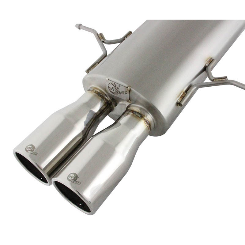 aFe Power | MACH Force-Xp 2-1/2 IN 304 Stainless Steel Cat-Back Exhaust System - Cooper 1.6L 2007-2015 aFe POWER Cat-Back Exh...