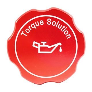 Torque Solution | Billet Oil Cap (Red) - Subaru Engines Torque Solution Engine Dress Up