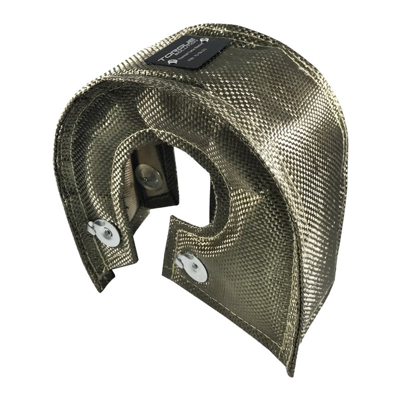 Torque Solution | Thermal Turbo Blanket (Lava) - Fits T3, T3/T4, T25, T28, GT25, GT28, GT30, GT32, GT35, GT37 Turbo Back Housing