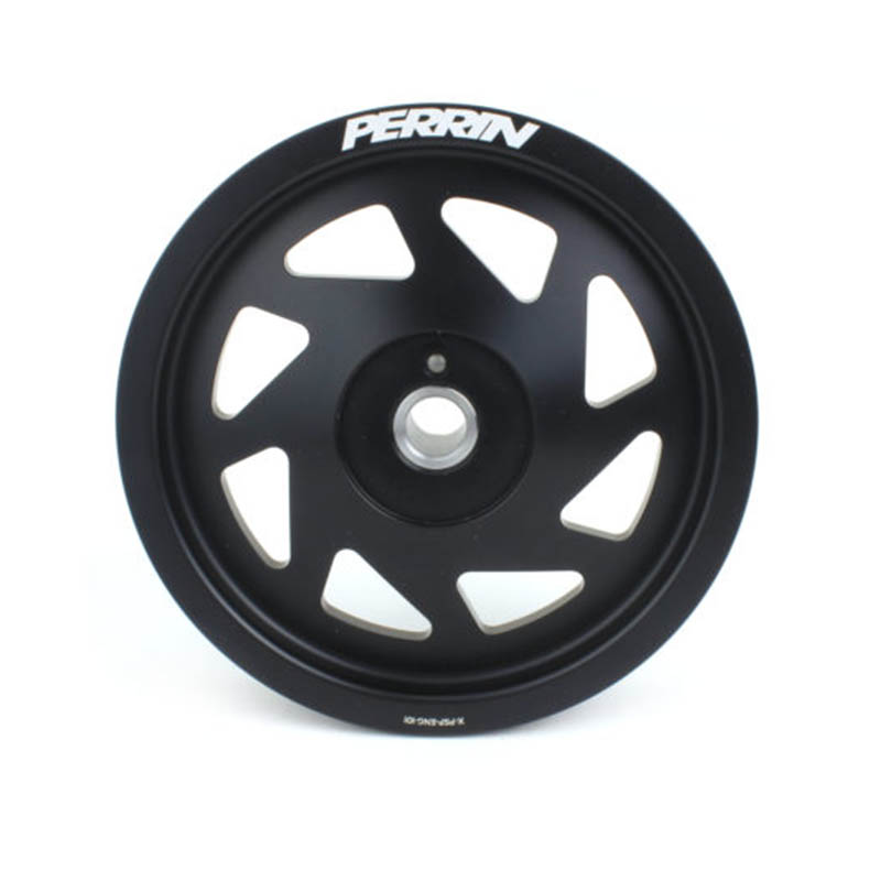 PERRIN | Crank Pulley Small Hub Black - Subaru / GR86 FA/FB 2017-2024 PERRIN Performance Pulleys & Belts