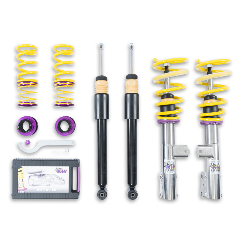 KW Suspension | Coilover Kit V1 - CLA250 2.0T 2014-2019 KW suspension Coilovers