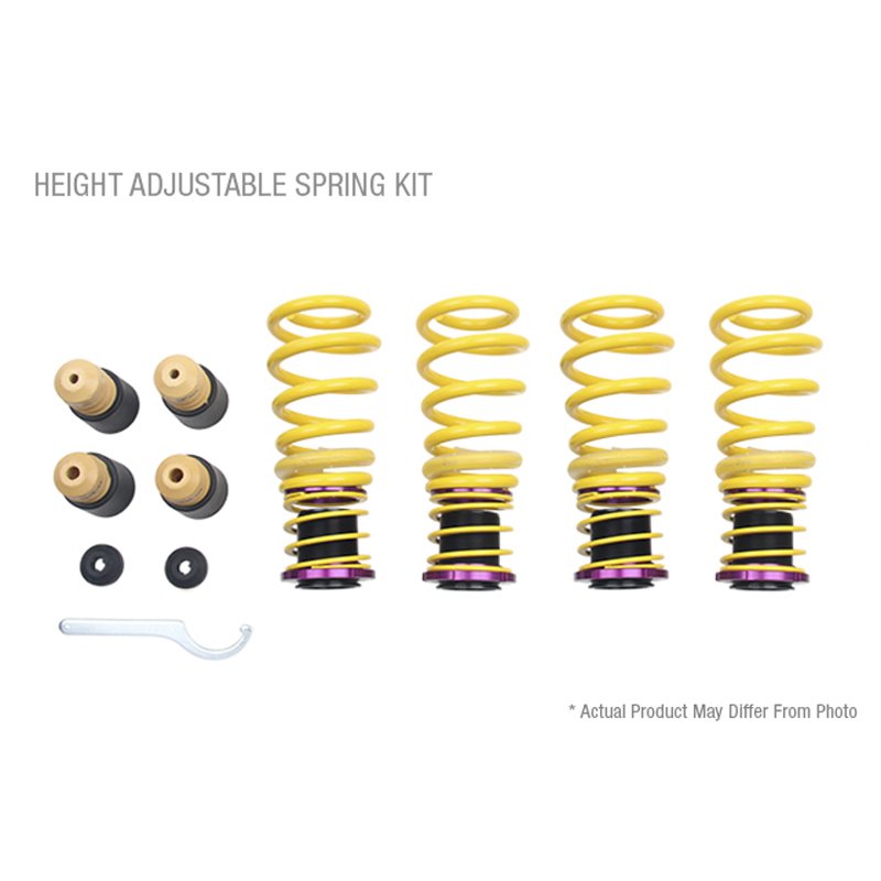 KW Suspension | Adjustable Lowering Springs - A4 2.0T 2017-2020 KW suspension Coil Springs