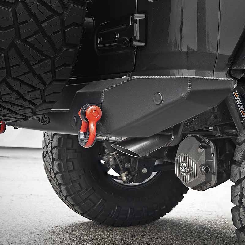 aFe Power | MACH Force-Xp 3 IN 409 Stainless Steel Axle-Back Hi-Tuck Exhaust System - Wrangler (4xe) / Wrangler (JL) 2.0T / 3...