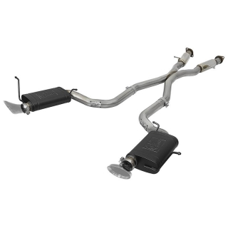 aFe Power | MACH Force-Xp 3 IN 304 Stainless Steel Cat-Back Exhaust System w/Resonator - Grand Cherokee 6.2L / 6.4L 2012-2021...