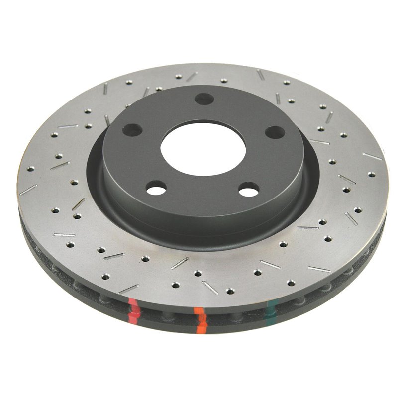 DBA | 4000 Series Drilled/Slotted Rotor BLK - Arrière - CTS / Camaro 6.2L 2009-2015