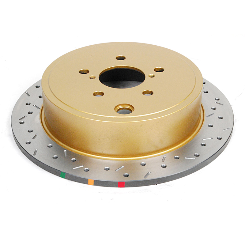 DBA | 4000 Series Drilled/Slotted Rotor - Arrière - Subaru 2.5L 2008-2017