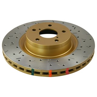 DBA | 4000 Series Drilled/Slotted Rotor - Arrière - Scion / Subaru 2.0L 2010-2017