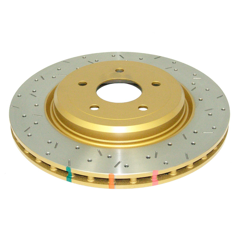 DBA | 4000 Series Drilled/Slotted Rotor - Arrière - XLR / Corvette 2004-2013
