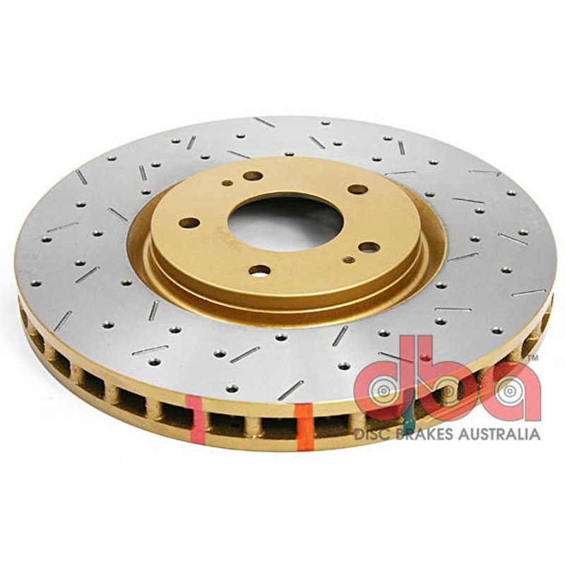 DBA | 4000 Series Drilled/Slotted Rotor - Avant - Lancer 2.0T 2005-2006