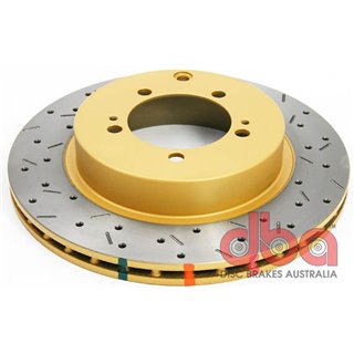 DBA | 4000 Series Drilled/Slotted Rotor - Arrière - Lancer 2.0T 2005-2006