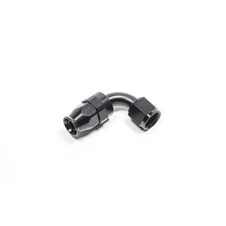 Radium | 8AN HOSE END, 90 DEGREE, PTFE, BLACK Radium Engine Components
