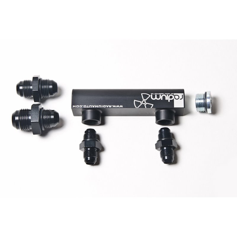 Radium | MANIFOLD, 4-PORT, UNIVERSAL Radium Engine Components