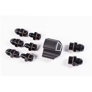 Radium | DISTRIBUTION BLOCK, 3 INTO 1 WITH FITTINGS Radium Engine Components