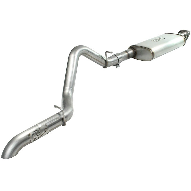 aFe Power | MACH Force-Xp 2-1/2in 409 Stainless Steel Cat-Back Exhaust System - Wrangler 4.0L 2004-2006 aFe POWER Cat-Back Ex...