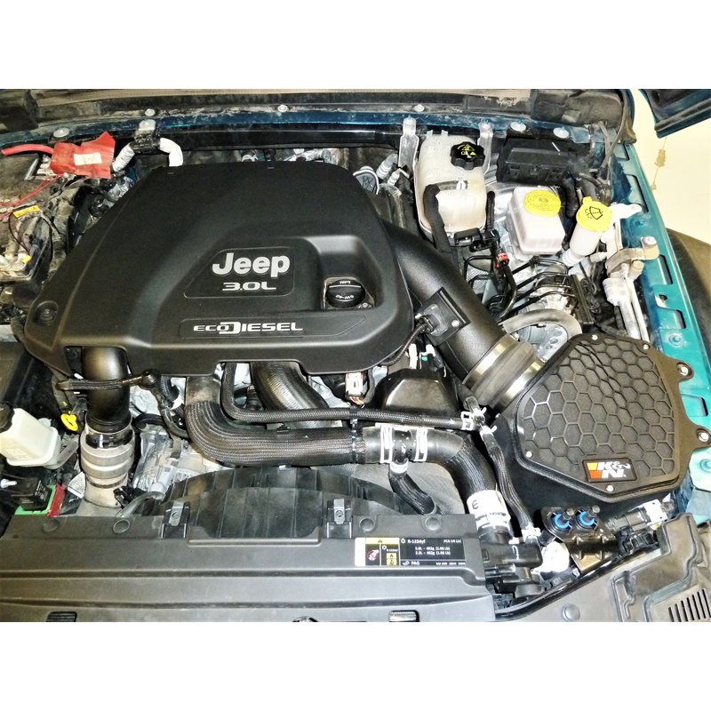 K&N | Performance Air Intake System - Gladiator / Wrangler (JL) 3.0L 2020-2023 K&N Air Intake