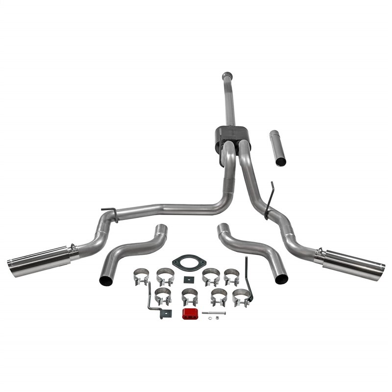 Flowmaster | American Thunder Cat Back Exhaust System - F-150 2.7T / 3.5T / 5.0L 2021-2022 Flowmaster Cat-Back Exhausts