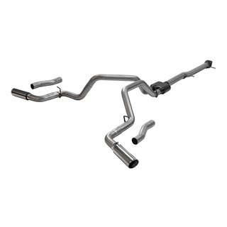 Flowmaster | Outlaw Series Cat Back Exhaust System - Silverado / Sierra 2500HD / 3500HD 6.6L 2020-2021