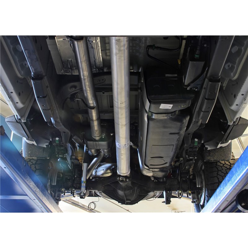 Flowmaster | Outlaw Series Cat Back Exhaust System - Silverado / Sierra 2500 HD / 3500 HD 6.6L 2020-2022 Flowmaster Cat-Back ...