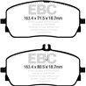 EBC Brakes | Yellowstuff Street And Track Brake Pads - Mercedes-Benz 2.0T / 4.0T 2018-2022 EBC Brakes Brake Pads