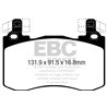 EBC Brakes | Bluestuff NDX Full Race Brake Pads - G70 / Stinger 2.0T / 3.3L 2018-2022 EBC Brakes Brake Pads