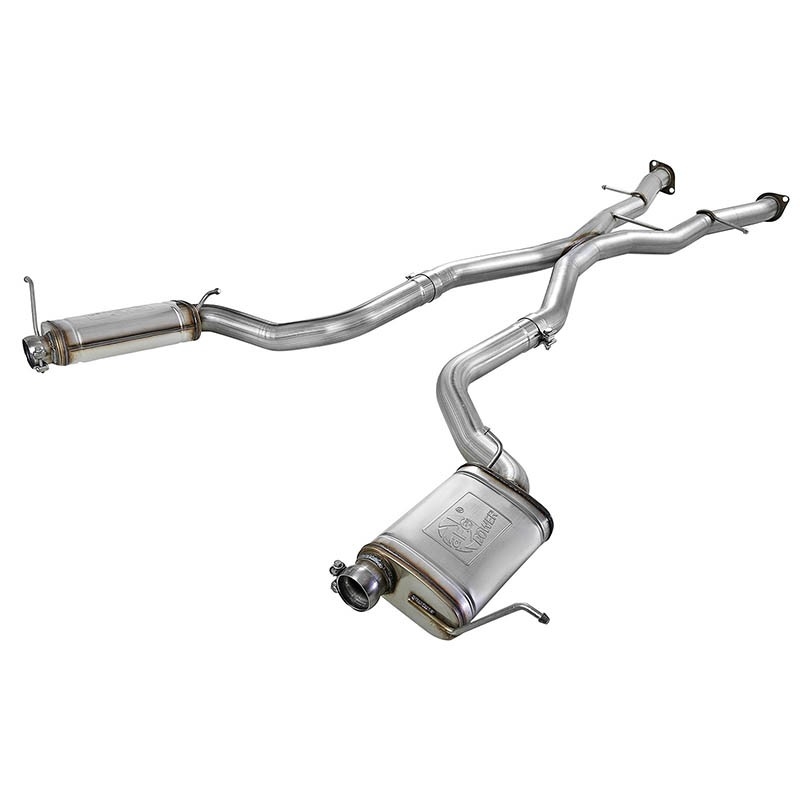 aFe Power | MACH Force-Xp 3 IN 409 Stainless Steel Cat-Back Exhaust System - Grand Cherokee / Wrangler (JL) 2012-2021 aFe POW...