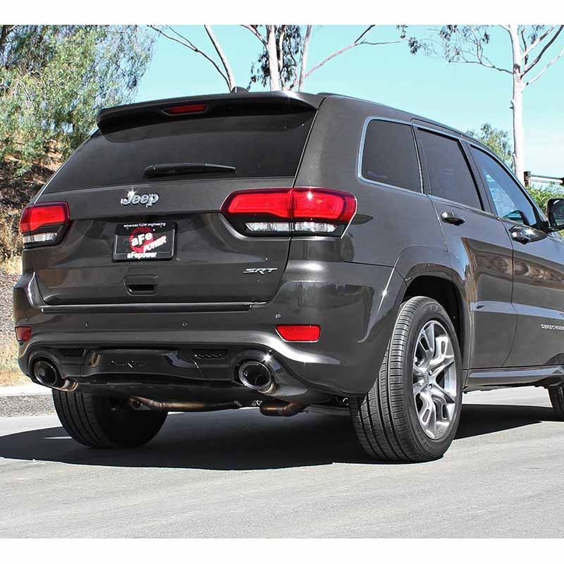 aFe Power | MACH Force-Xp 3 IN 409 Stainless Steel Cat-Back Exhaust System - Grand Cherokee / Wrangler (JL) 2012-2021 aFe POW...