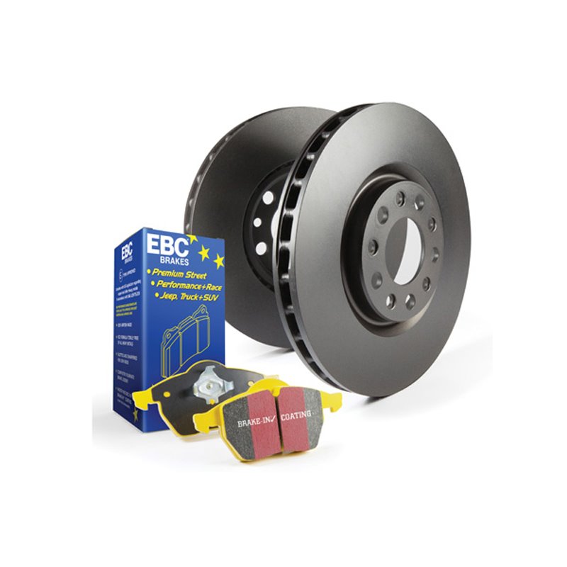 EBC Brakes | S13 Kits Yellowstuff and RK Rotors - Front - MX-5 Miata 1.6L / 1.8L 1990-1994 EBC Brakes Brake Kits